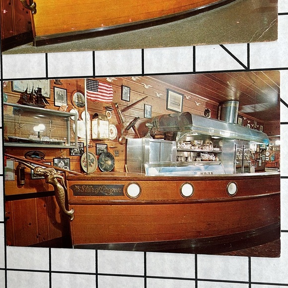 Set of vintage postcards for The Oyster Bar on Ankeny Street, Portland OR - Picture 4 of 8